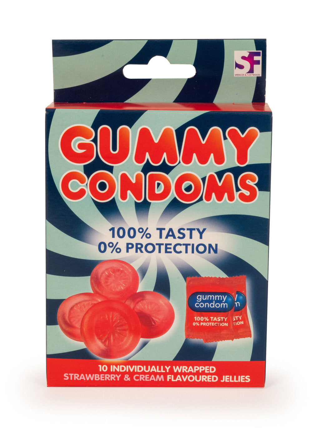 S&amp;F Gummy Condoms Candy