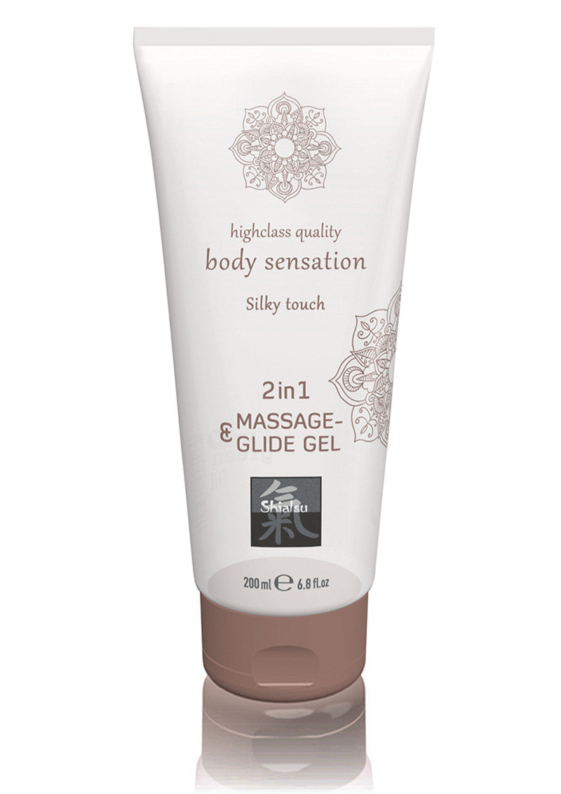 HOT Shiatsu 2-in-1 Massage &amp; Glide Gel