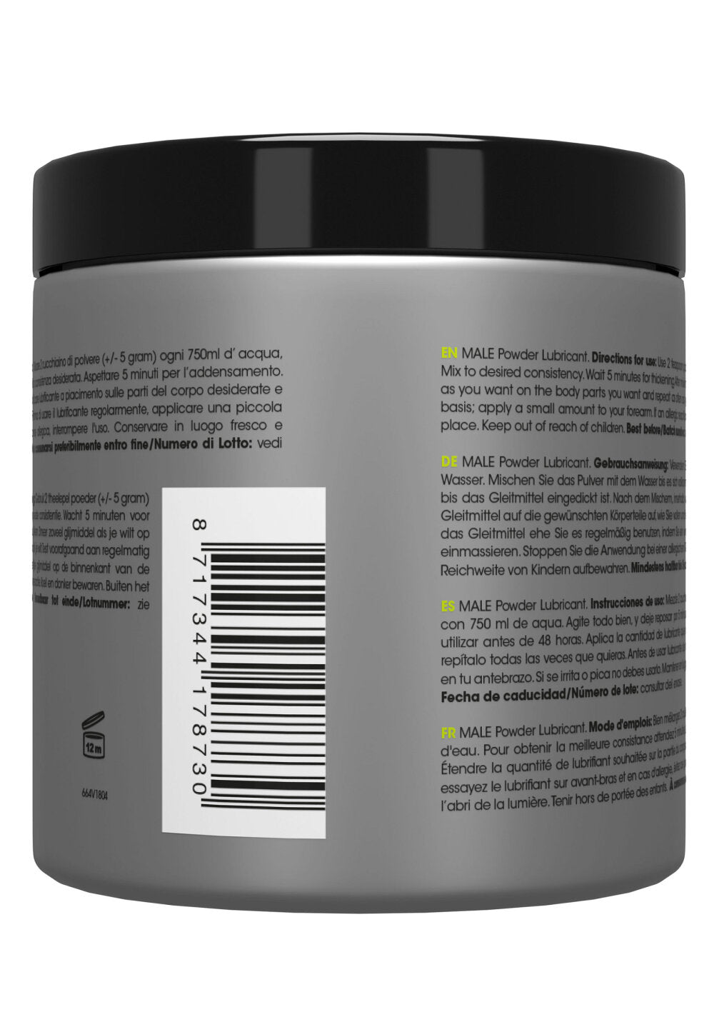 Cobeco MALE Powder Lubricant 225g