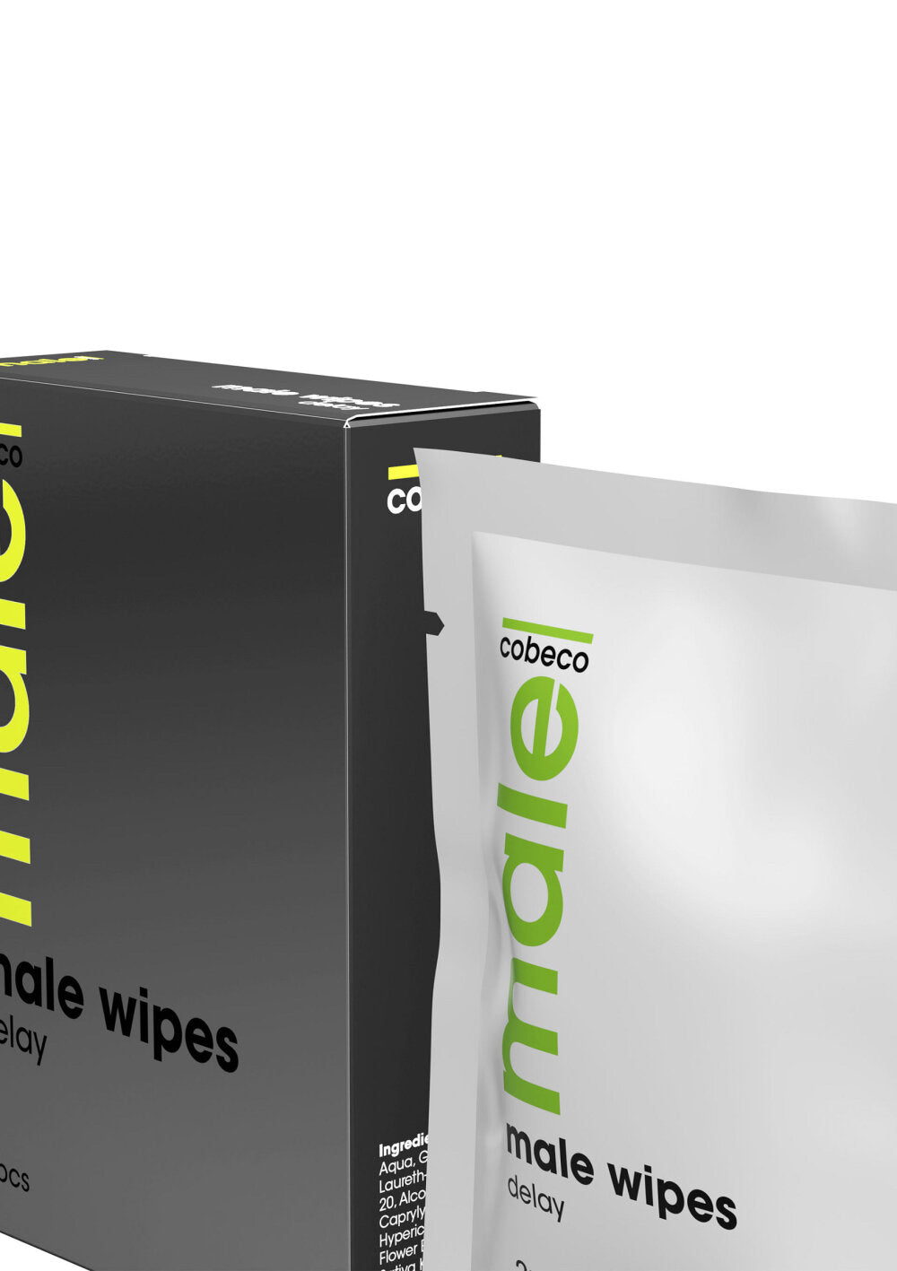 Cobeco MALE Wipes Delay 6x2.5ml