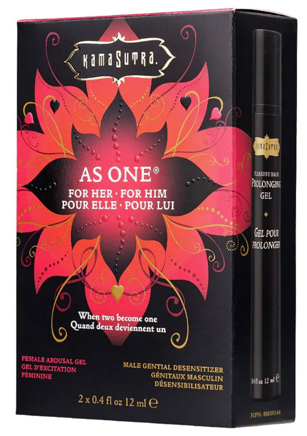 Kama Sutra As One Warming and Prolonging gel