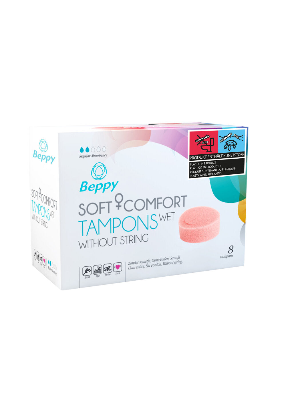 Beppy Soft &amp; Comfort Wet 8pcs